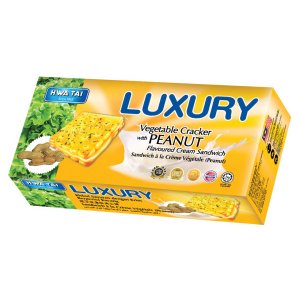 Luxury Vegetable Cream Sandwich (Peanut) - 20g x 8 sachets x 24 boxes