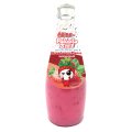 Aiiing Falooda 3 in 1 (Nata De Coco, Basil Seed, Noodle) - Strawberry