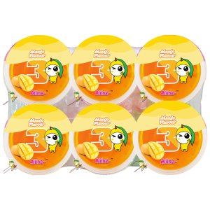 Aiiing Jelly Cups 110g x 6 cups x 16 pkts - Mango